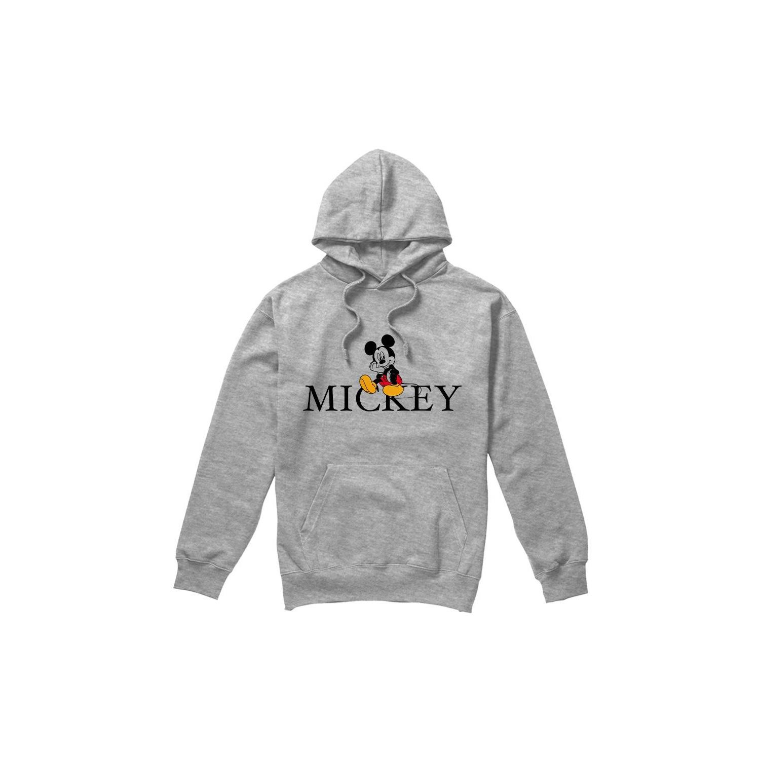 Disney Herren Mickey Mouse Klassischer Sitzender Hoodie XXL