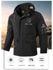 Men's Waterproof Hooded Windbreaker Jacket Parka Coat - Outdoor Casual Wear