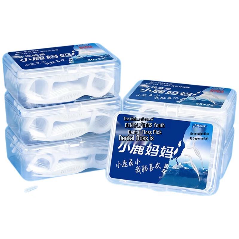 FAWNMUM Youth Dental Floss Sticks