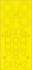 Eduard 1/72 Look Plus Series Bf109G-6 with Parts Set (for Tamiya) Plastic Model Kit Parts EDU674028 (Airplane)