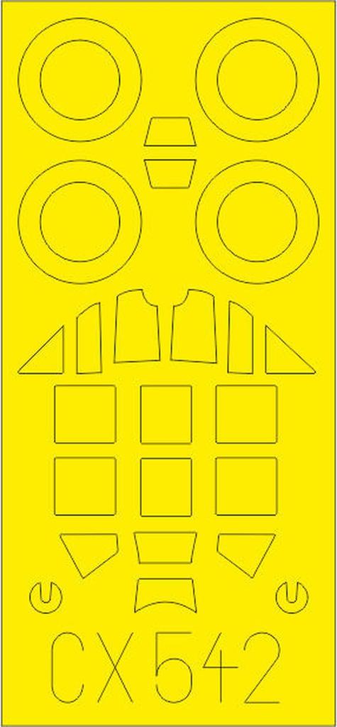 Eduard 1/72 Look Plus Series Bf109G-6 with Parts Set (for Tamiya) Plastic Model Kit Parts EDU674028 (Airplane)