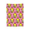 Funny The S-Simpsons Cartoon Blanket Fleece Spring Autumn Portable Lightweight Thin Throw Blanket for Bed Car Quilt