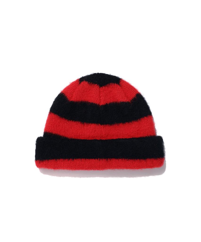 NICEGHOSTCLUB Stripe Skull Beanie_Black(Ng2Efuab22A)