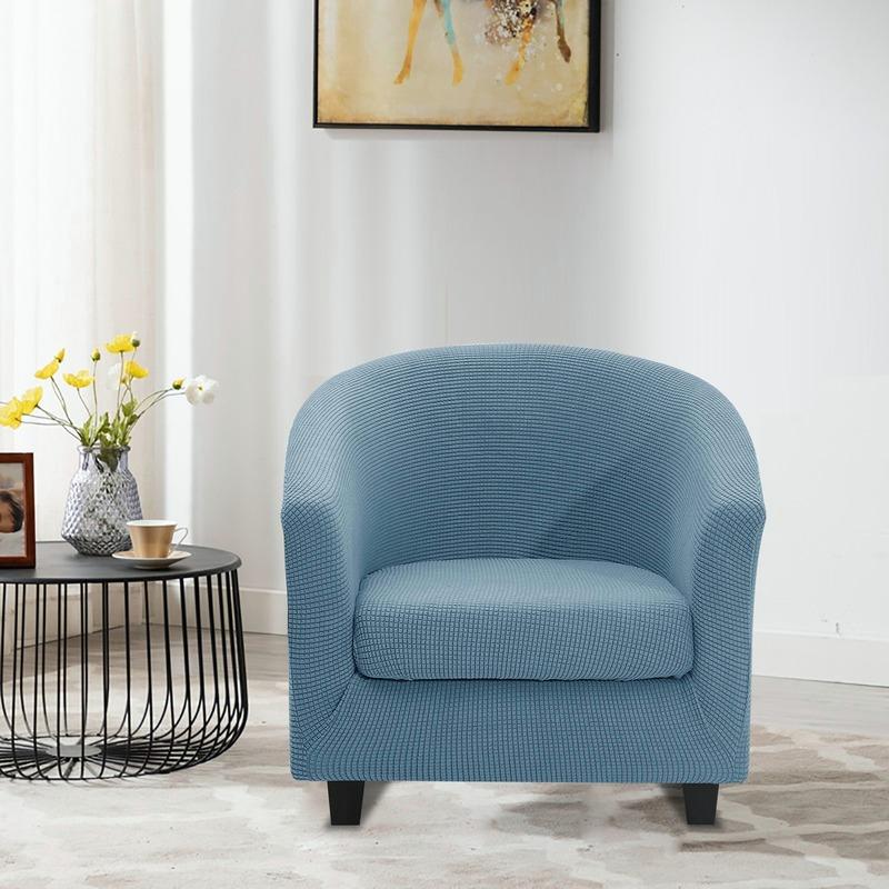 Badekar Stoltrekk Jacquard Elastisk Stoff Lenestol Sofa Sete Slipcover Protector