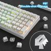 PBT Forged Carbon Cherry 141 ANSI Side Minimalist Carbon Fiber Keycaps for Mechanical Keyboards Fiber Keycaps, Profile, Keys, Layout, Print,
