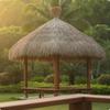 Artificial Thatch Effortless Installation To Install Synthetic Grass Panel with Mounting Band Dense
