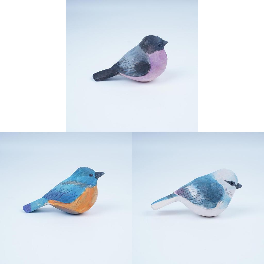 Holz Vogel Dekoration Mit Natürlicher Oberfläche Für Büro Und Zuhause Geschenkideen
