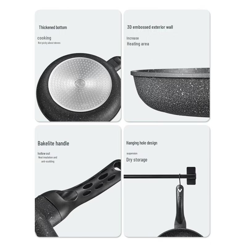 COOKER KING 28cm Non-stick Aluminum Frying Pan