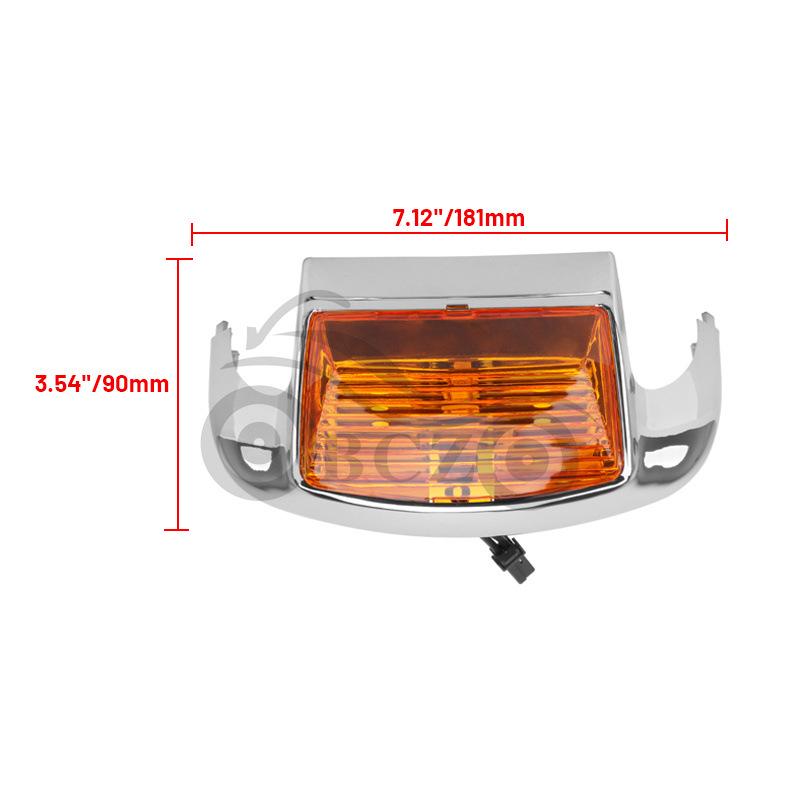 LED Front Fender & Tail Light for Harley Big Glide/Road King/Classic/Heirloom Models