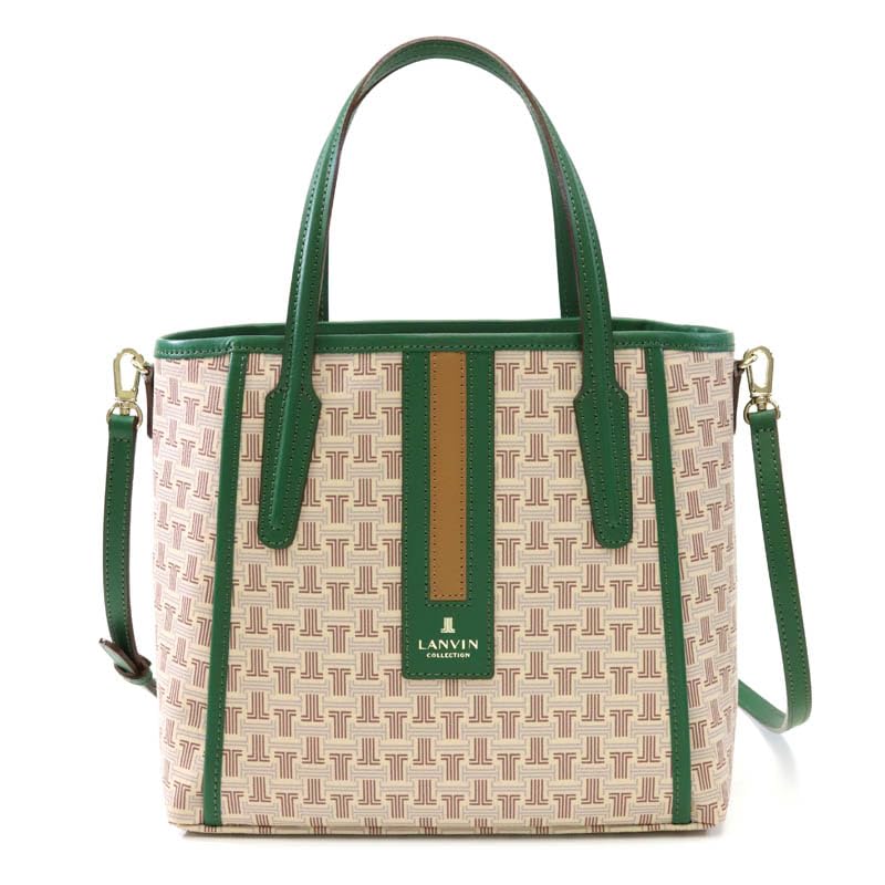 Lanvin Коллекция Сумка Feria 2-в-1 61-6303 Светло-коричневыйЗеленый