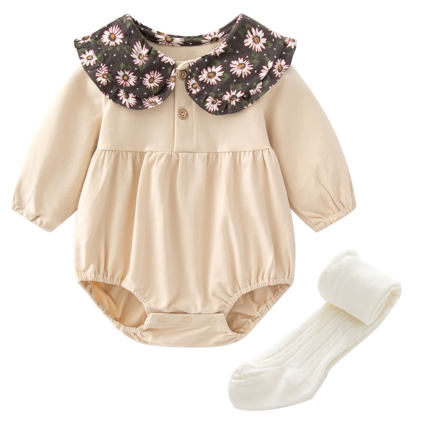 

Детская одежда для новорожденных Носки С длинным передом Матросский Цветочный Для детского душа Месяцы [Детское гнездышко] Девочки, Комбинезоны, Одежда, Включено, Рукава, Отверстие, Воротник,