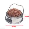 Steel Wire Solder Tip Cleaner Soldering Iron Mesh Cleaning With Stand New
