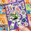 8/16Sheets   Puzzle Stickers Game Make a Face DIY Assemble Jigsaw Toys Theme Party Decoration Decals Gifts