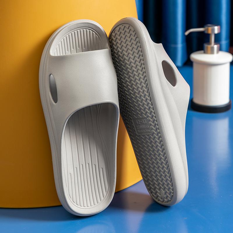 Cool slippers eva deodorant home indoor women's summer indoor bathroom non-slip men's slippers