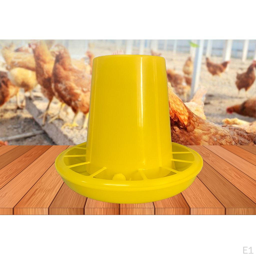10PIECES Automatic Chicken Feeder Bowl Poultry Waterer Birds Feeding