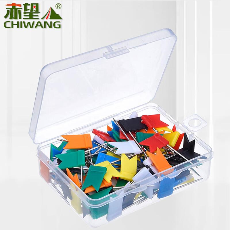 Flag Head Map Marker Push Pins