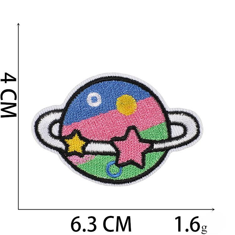 1Pc Astronaut Style Repair Clothing Home Decoration Embroidery Patches
