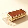 11/11cm Food Grade Acrylic Cake Box w/Lid & Side Panel, Reusable Mousse Mold for Bakers Pastry Chefs, Clear Display Storage Box