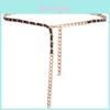 Women Metal Waist Chain With Weaving Detail Design For Summer