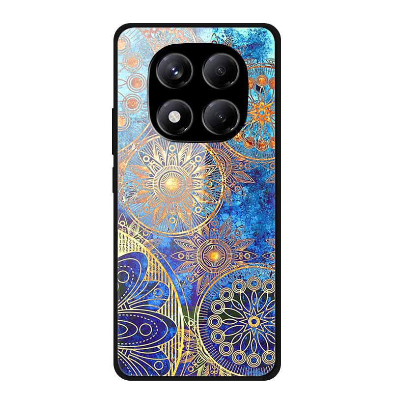 Luxury Case For Redmi Note 14 Pro 4G Tempered Glass Cover For Xiaomi Redmi Note14 Pro 4G Phone Cases Fashion Protective fundas
