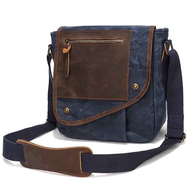 

Vanaheimr Men s Vintage Casual Messenger Bag Size 1