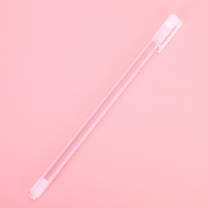 10Pcs Transparent Frosted Watercolor Pens, Used for Office Work, Problem Solving, Signature Writing, Diaries, Notes, Student Classroom Prizes, Friend