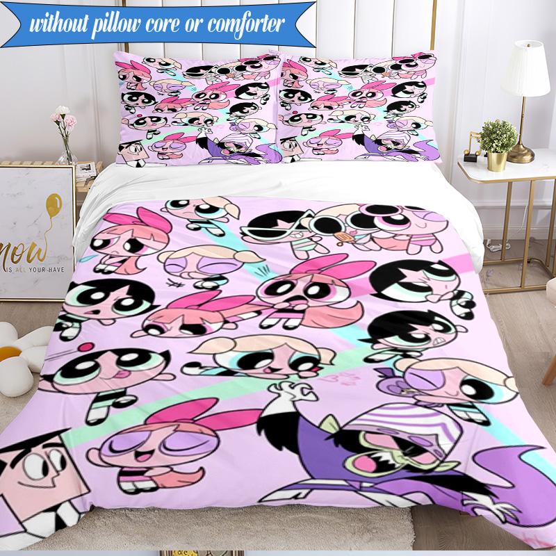 Power police Adventure 3pcs K-pop music group Bedding set,Ideal for Bedroom, Dormitory,Including Duvet Cover And 2pcs Pillowcases,Fan gifts