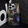 Genshin Impact F-Flins Phone Case For iPhone 17,16,15,14,13,12,11,Pro,Max,Plus,E,Air,Mini Black Tpu Cover