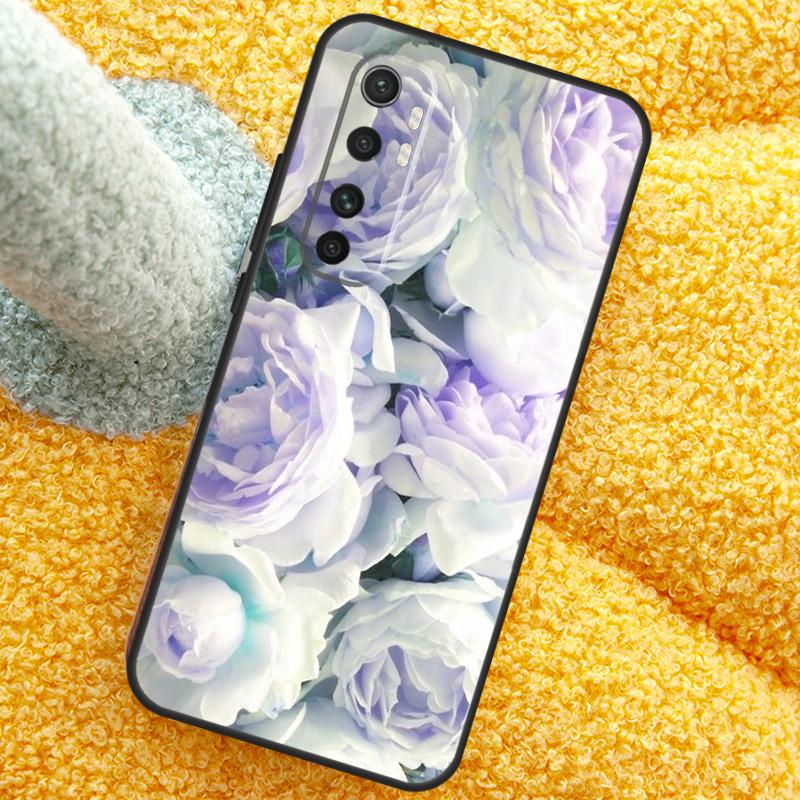 Lavender Peonies Flower Case For Xiaomi 13T 14T 15T 14 15 Ultra 17 Pro Max Cover For POCO F8 F7 X7 Pro F5 F6 X5 X6