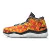 Li Ning WOW 3 Trendy Slip Resistant Lightweight Non slip Lightweight Mid top Basketball Shoes Men's Orange Yellow ABAJ013-26