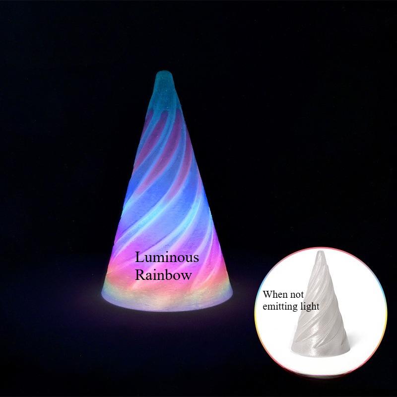 DIY Gift 3D Printing Decompression Spiral Funny Three-dimensional Structure Fingertip Ornament Dual Color Vortex Home Decor