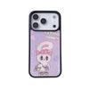 Pink Rabbit Cartoon Phone Case for iPhone 16/17 Air/13 Pro Max/12 - Magnetic, Cute Design