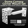 Wall Mount Security Camera Mount Adjustable Angle Pole Mount Bracket Camera Bracket  Outdoor