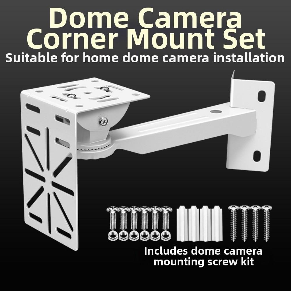 Wall Mount Security Camera Mount Adjustable Angle Pole Mount Bracket Camera Bracket Outdoor