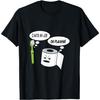Funny I Hate My Job Toothbrush Toilet Paper Graphic Tee for Men