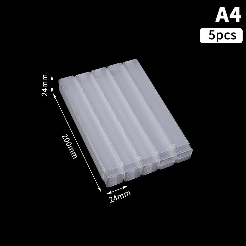 5Pcs Drill Bit Packaging Box Milling Cutter Box Square Packaging Box Storage Boxes Telescopic Box For Milling Cutters