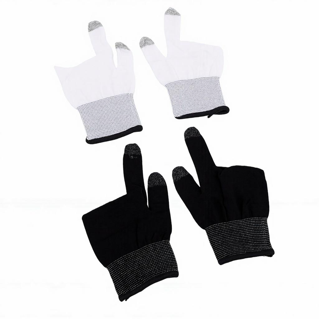 Mobile Gaming Gloves High Sensitive Seamless Touchscreen Gaming Mobile Finger Sleeves