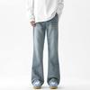 Mingge | Spring and Summer New Micro-pull Jeans Men's American High-street Trendy Brand Ruffian Handsome Casual Versatile Trousers