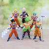 Anime 17-18CM Dragon Ball Z Super Saiyan Son Goku Broly Vegeta Anime Action Figure Model Gifts Collectible Figurines for Kids