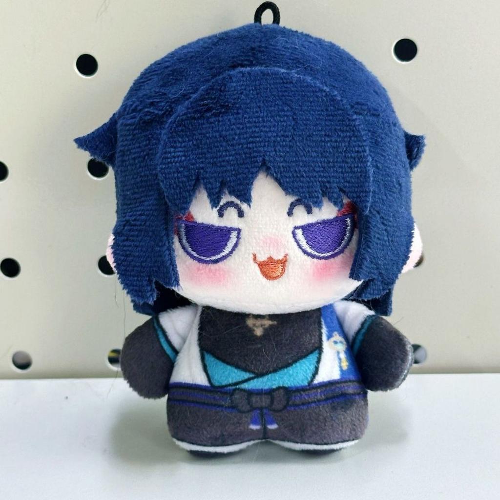 10cm Anime Genshin Impact Wanderer Kuscheltier Plüschtier Niedlicher Böser Balladensänger Rucksack Anhänger Schlüsselanhänger Puppe Plüschtiere Geschenke