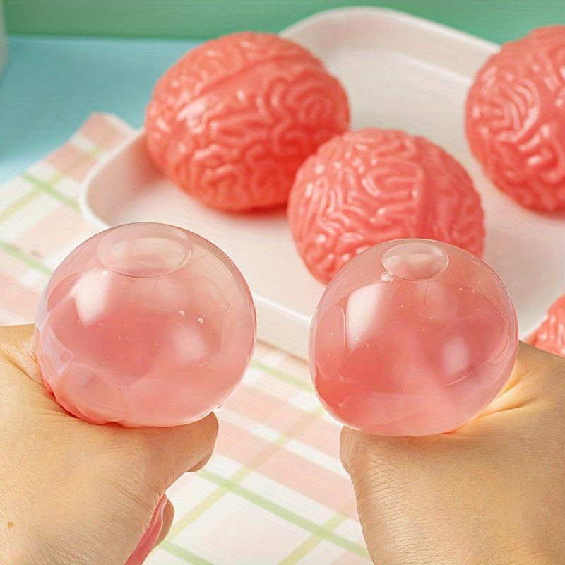 Kreative Simulation Gehirn Squishy Fidget Spielzeug Stressabbau Bälle Weich Dekompression Sensorisches Quetschspielzeug für Büro Klassenzimmer