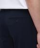 MUSINSA STANDARD Lightweight Tapered Hidden Elastic Waist Length Slacks [Navy]