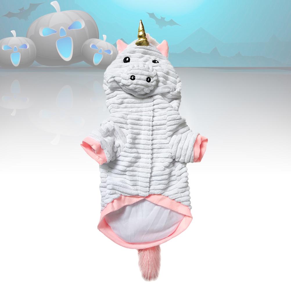 Fashion Halloween Unicorn Pet Dog Clothes Party Outfit Large Size Durable Comfortable Outdoor Walking For Dogs Pet Party Costume