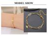 Cazador Lucky Turkish Evil Eye Paperclip Chain Bracelets for Women Stainless Steel Bracelet Gifts Vintage Jewelry 2026 Wholesale
