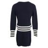 CHANEL [Good condition/Domestic regular] P55370K07271 CC Logos 100% cashmere knit dress 34 NavyUsed