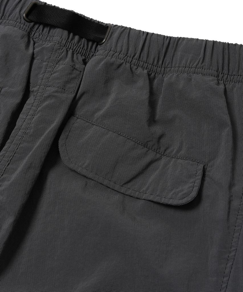 HUMOROUS ACCOUNT Field Cargo Shorts / Charcoal Grid