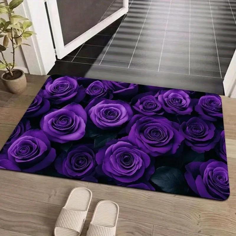 1PC Cute Dachshund Door Mats Kitchen Rugs Non-Slip Pop Arts Design Living Room Rugs Bath Mat Carpet for Home Sink Laundry Decor
