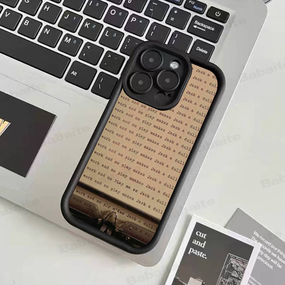 Horror Movie THE SHINING For IPhone 17 16 15 14 13 12 11 Pro Max Plus Phone Case Covers
