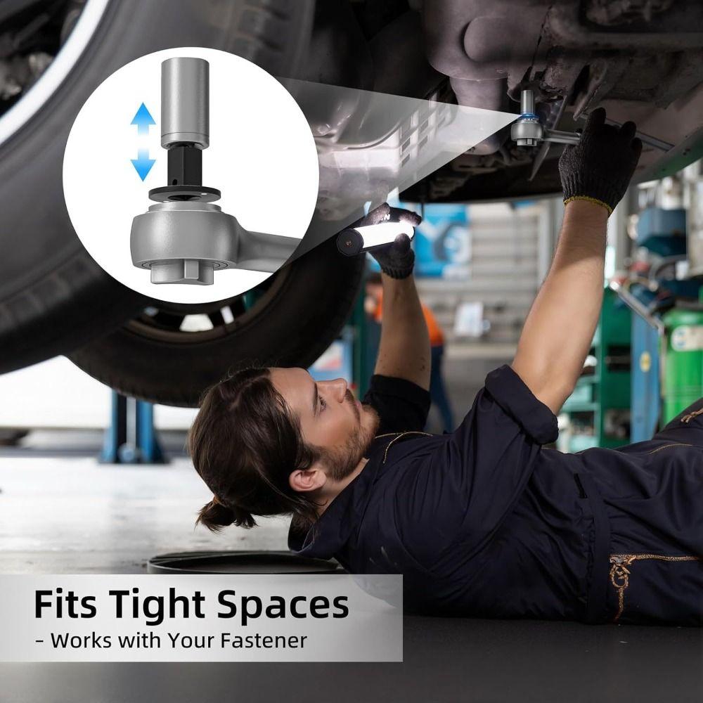 4pcs 4PCS Set Drive Ratchet Adapter Set Heavy Duty Socket Adapter Set  Tight Spaces