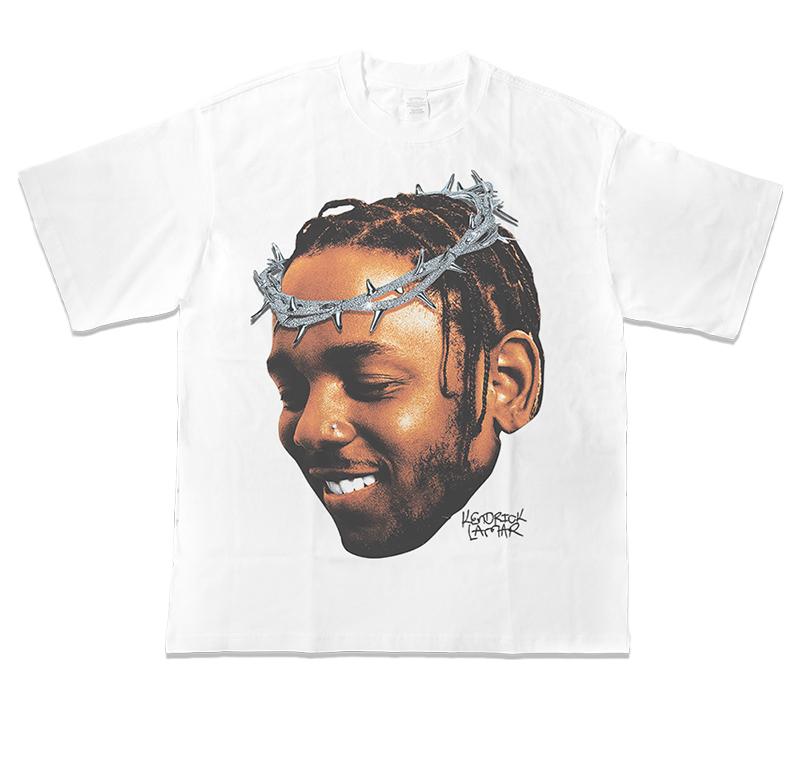 2025 Kanye West SZA Drake Fayaz Hip Hopový Umělec Americké Těžké Tričko s Krátkým Rukávem Streetové Tričko s Krátkým Rukávem